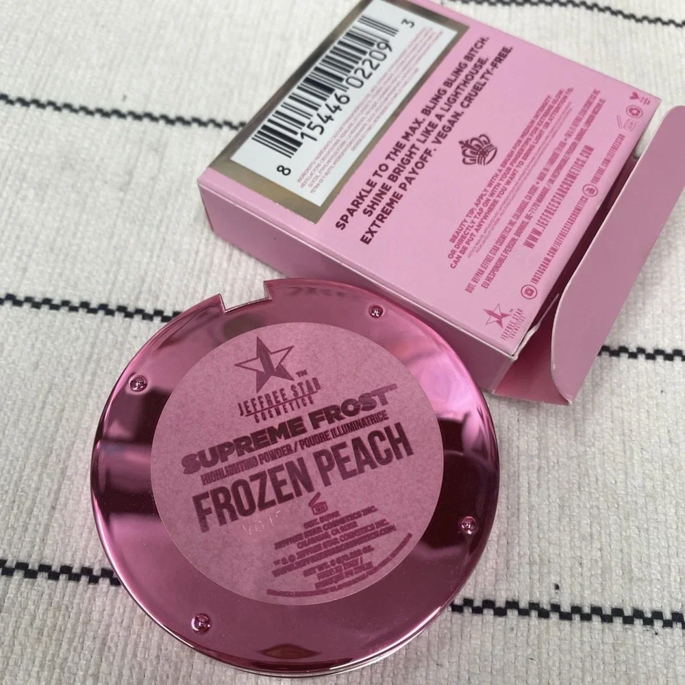 Jeffree Star Cosmetics Highlighter Powder Supreme Frost Frozen Peach
